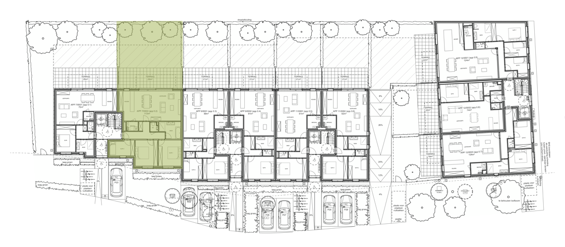 Plan gelijkvloers