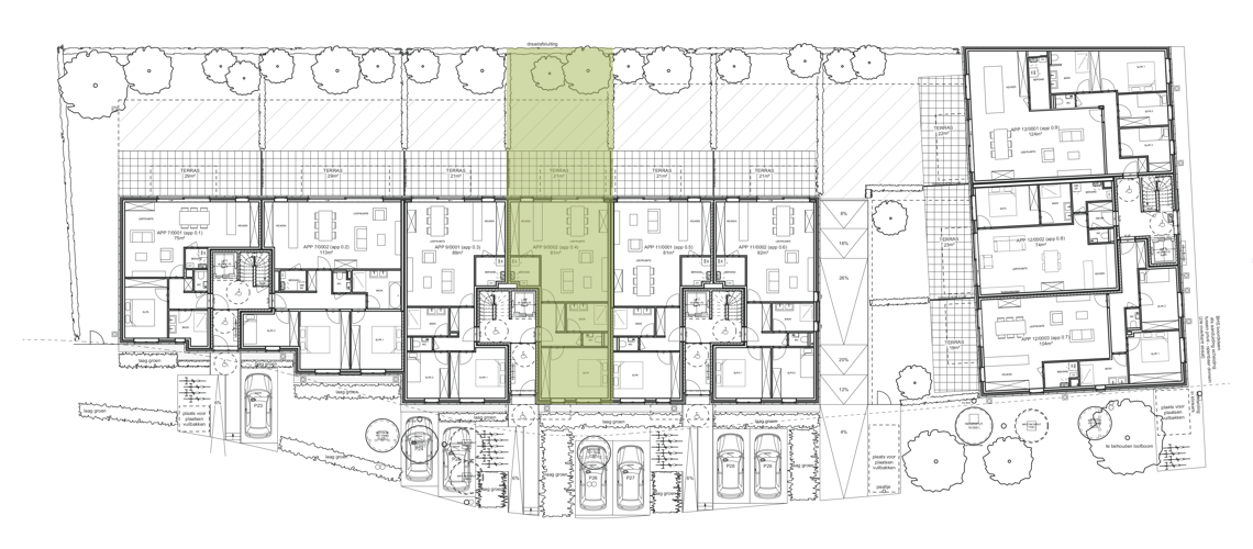 Plan gelijkvloers