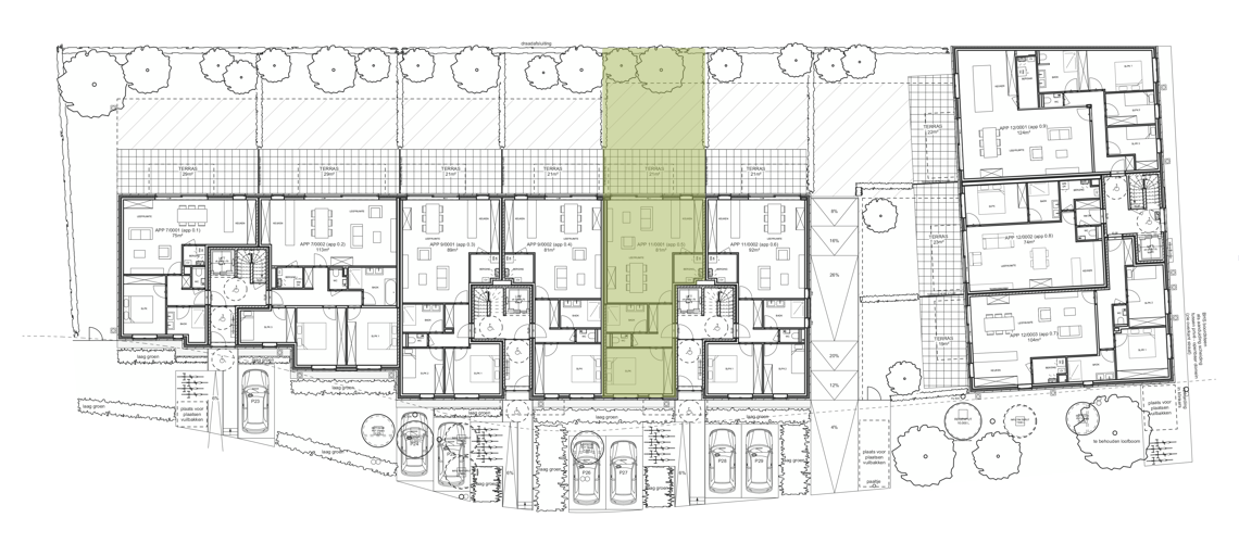 Plan gelijkvloers