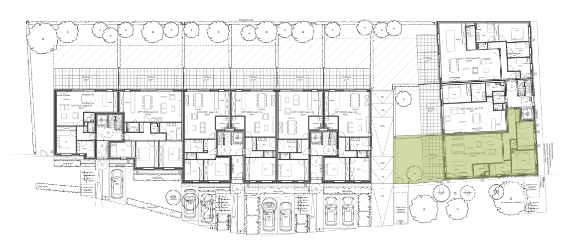Plan gelijkvloers