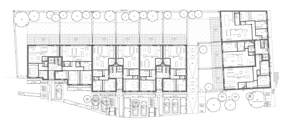 Plan gelijkvloers